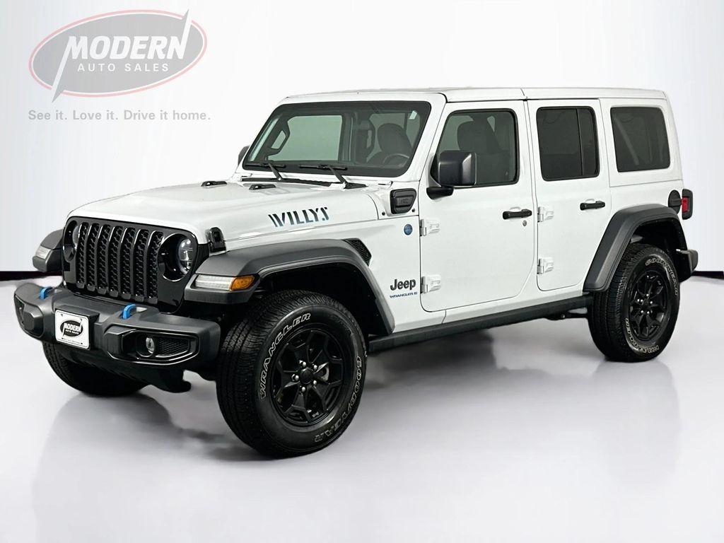 used 2023 Jeep Wrangler 4xe car, priced at $32,980
