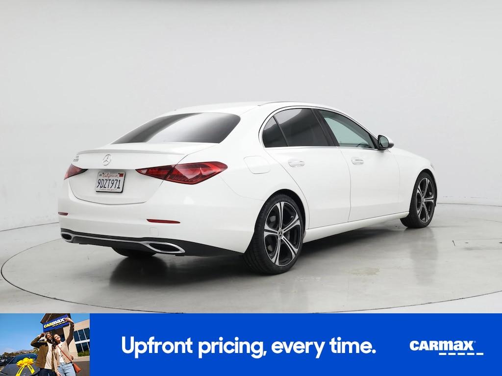 used 2022 Mercedes-Benz C-Class car, priced at $29,998
