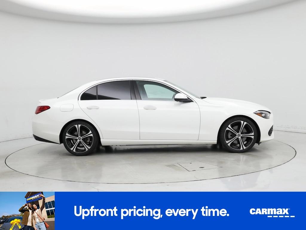 used 2022 Mercedes-Benz C-Class car, priced at $29,998