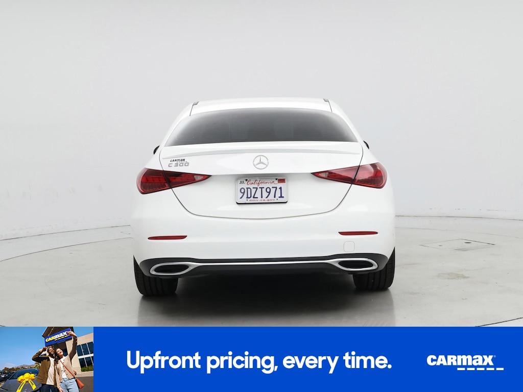 used 2022 Mercedes-Benz C-Class car, priced at $29,998