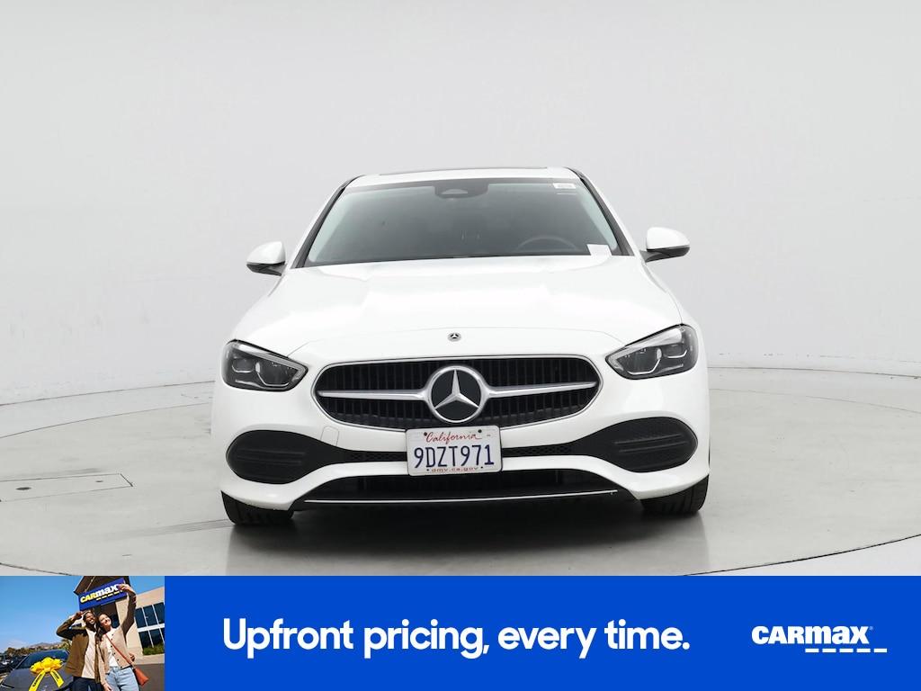 used 2022 Mercedes-Benz C-Class car, priced at $29,998