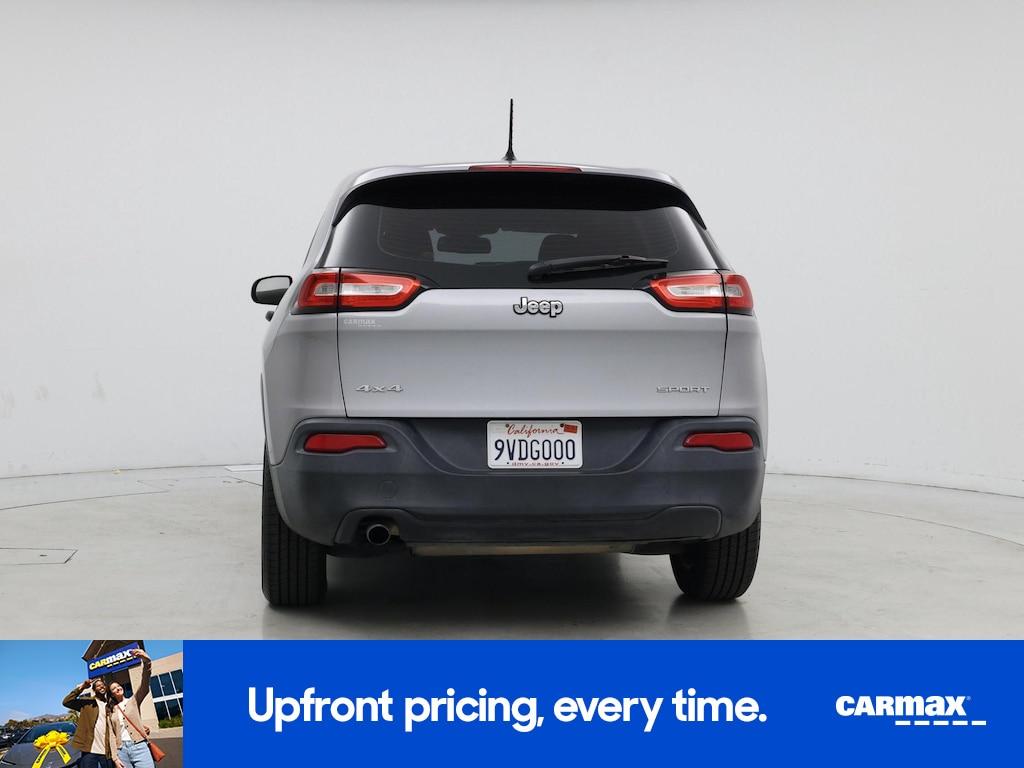 used 2015 Jeep Cherokee car, priced at $12,998