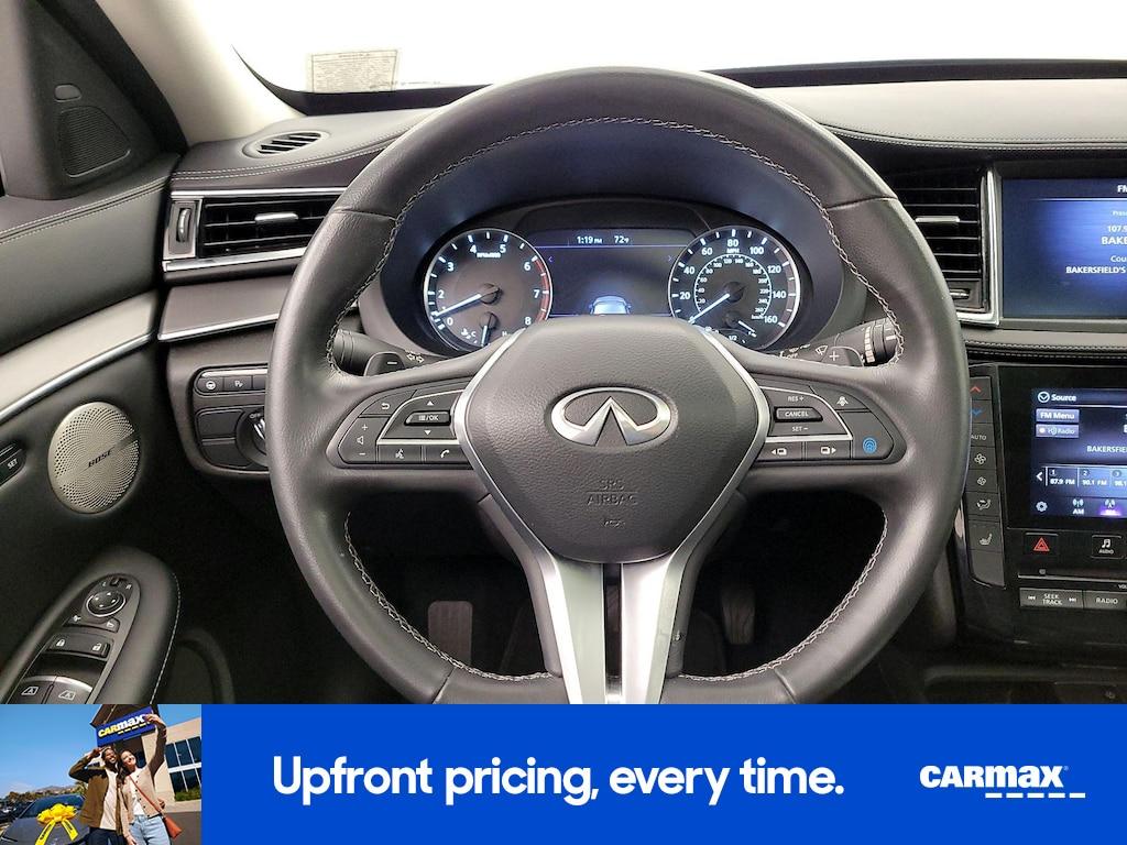 used 2023 INFINITI QX50 car, priced at $26,998