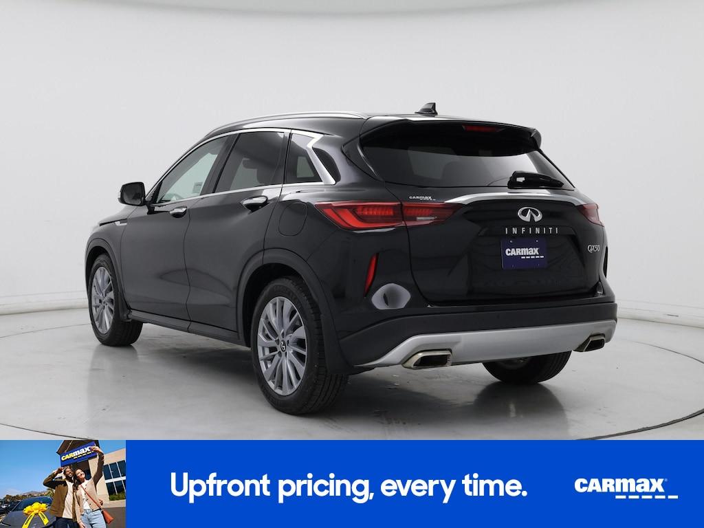 used 2023 INFINITI QX50 car, priced at $26,998