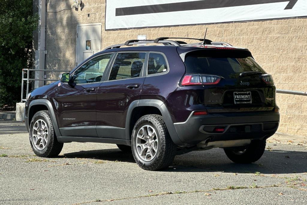 used 2021 Jeep Cherokee car, priced at $19,588