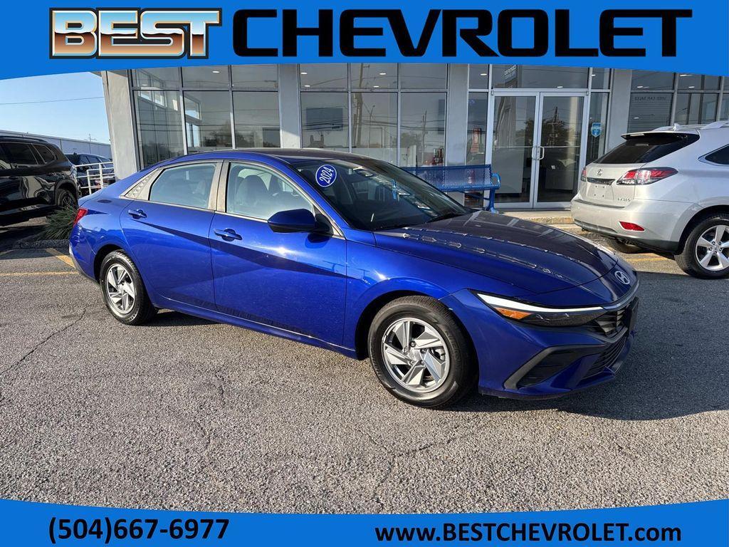 used 2024 Hyundai Elantra car, priced at $17,999