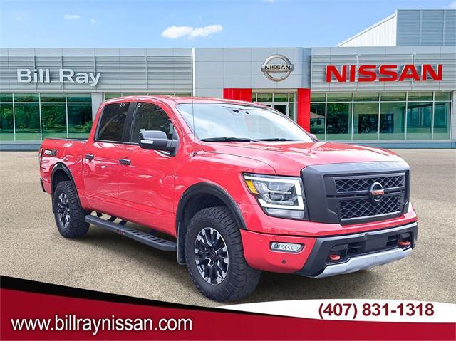 used 2021 Nissan Titan car, priced at $37,412