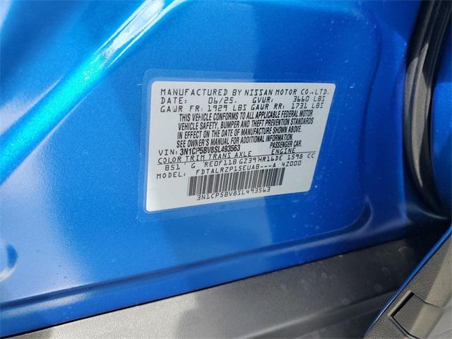 new 2025 Nissan Kicks car, priced at $20,410