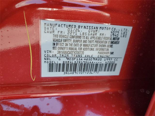 new 2026 Nissan Sentra car, priced at $23,983