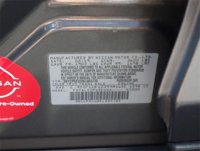 used 2019 Nissan Kicks car, priced at $13,412