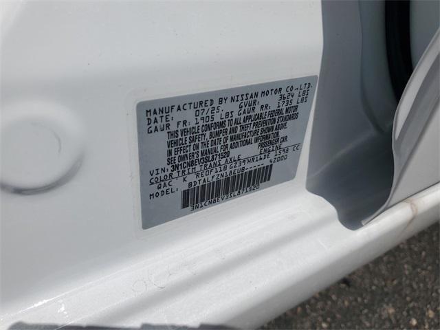 new 2025 Nissan Versa car, priced at $20,130