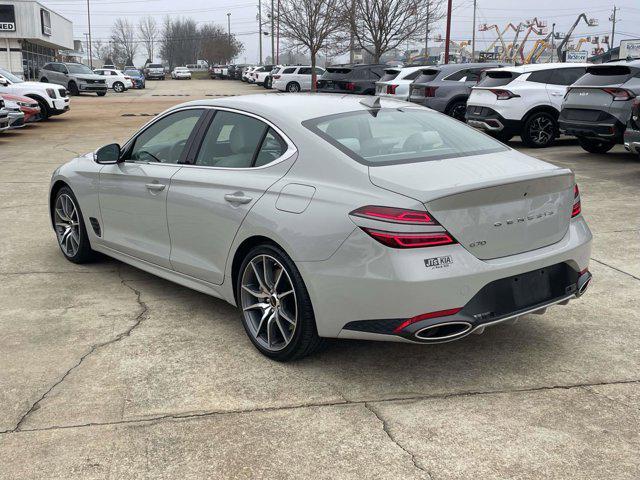 used 2024 Genesis G70 car, priced at $26,490