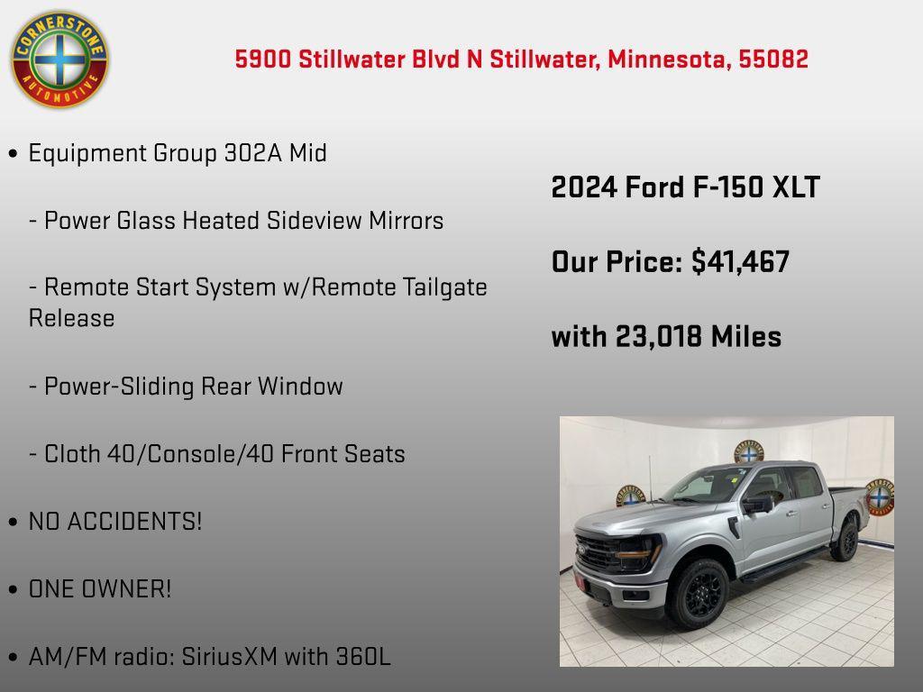used 2024 Ford F-150 car, priced at $41,467