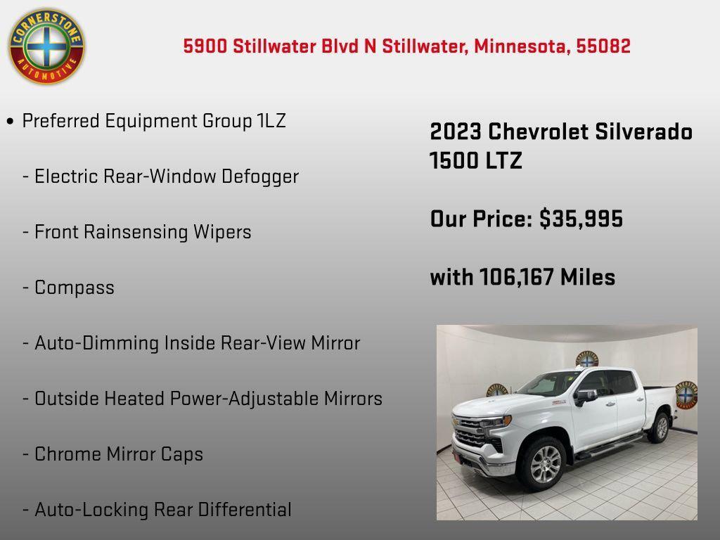 used 2023 Chevrolet Silverado 1500 car, priced at $35,581