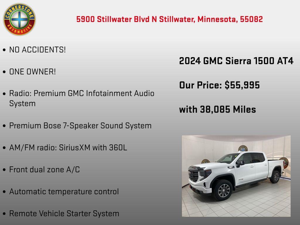used 2024 GMC Sierra 1500 car, priced at $55,995