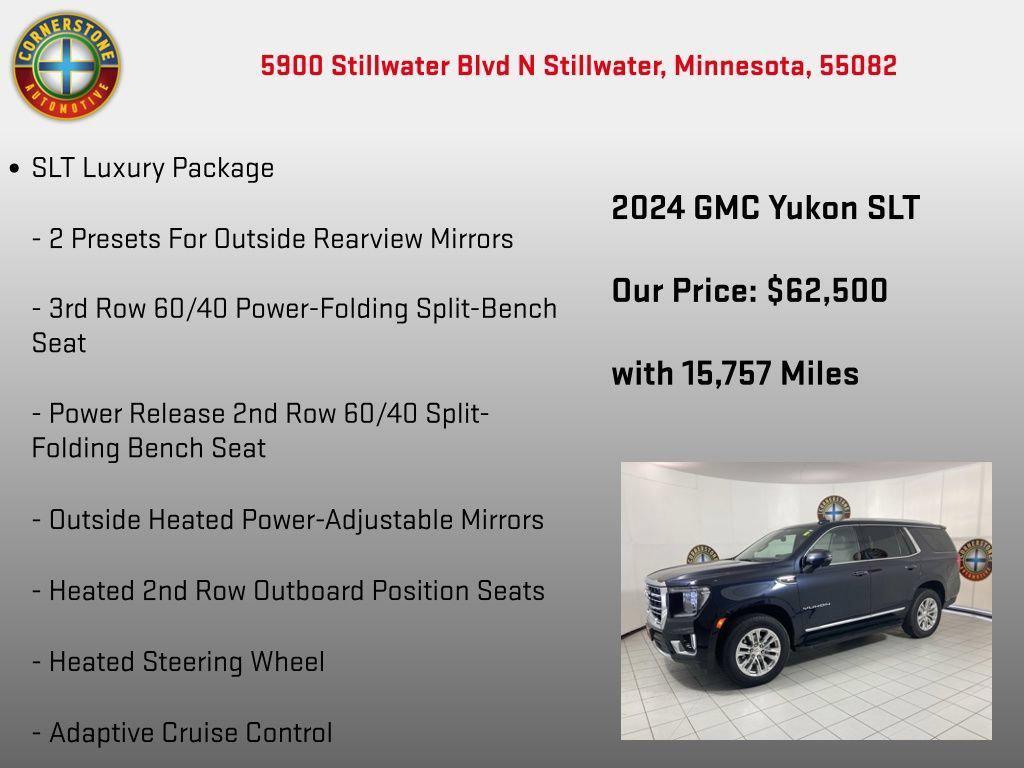 used 2024 GMC Yukon car, priced at $62,850