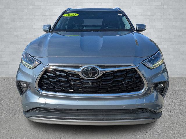 used 2021 Toyota Highlander car, priced at $31,393