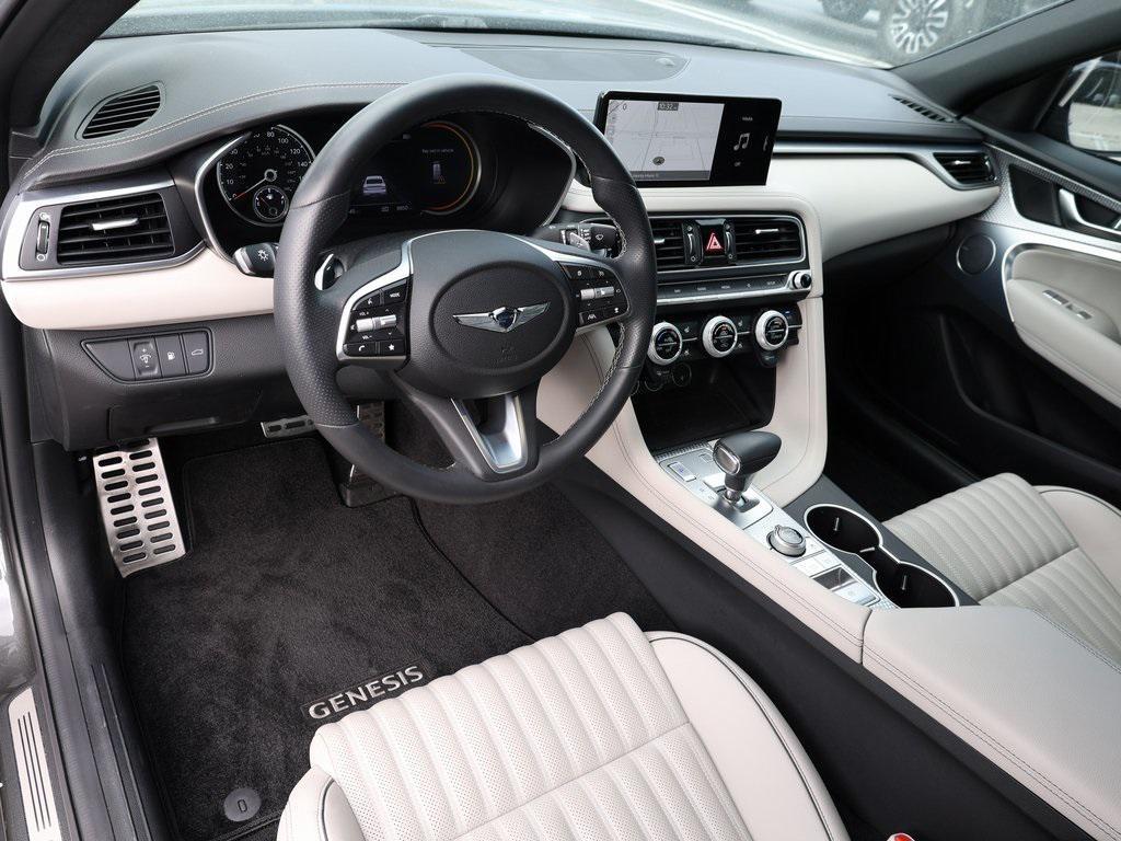 used 2023 Genesis G70 car, priced at $30,800