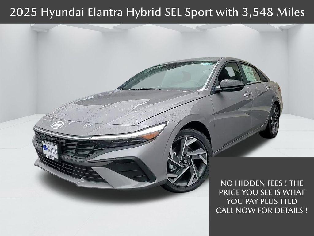 used 2025 Hyundai ELANTRA HEV car, priced at $23,900