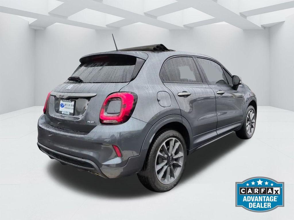 used 2022 FIAT 500X car, priced at $18,000