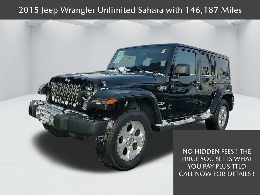 used 2015 Jeep Wrangler Unlimited car, priced at $12,500