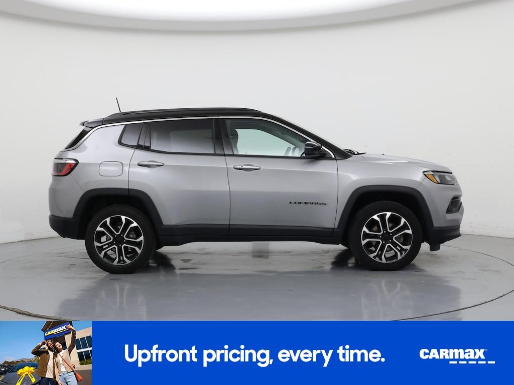 used 2022 Jeep Compass car, priced at $21,998