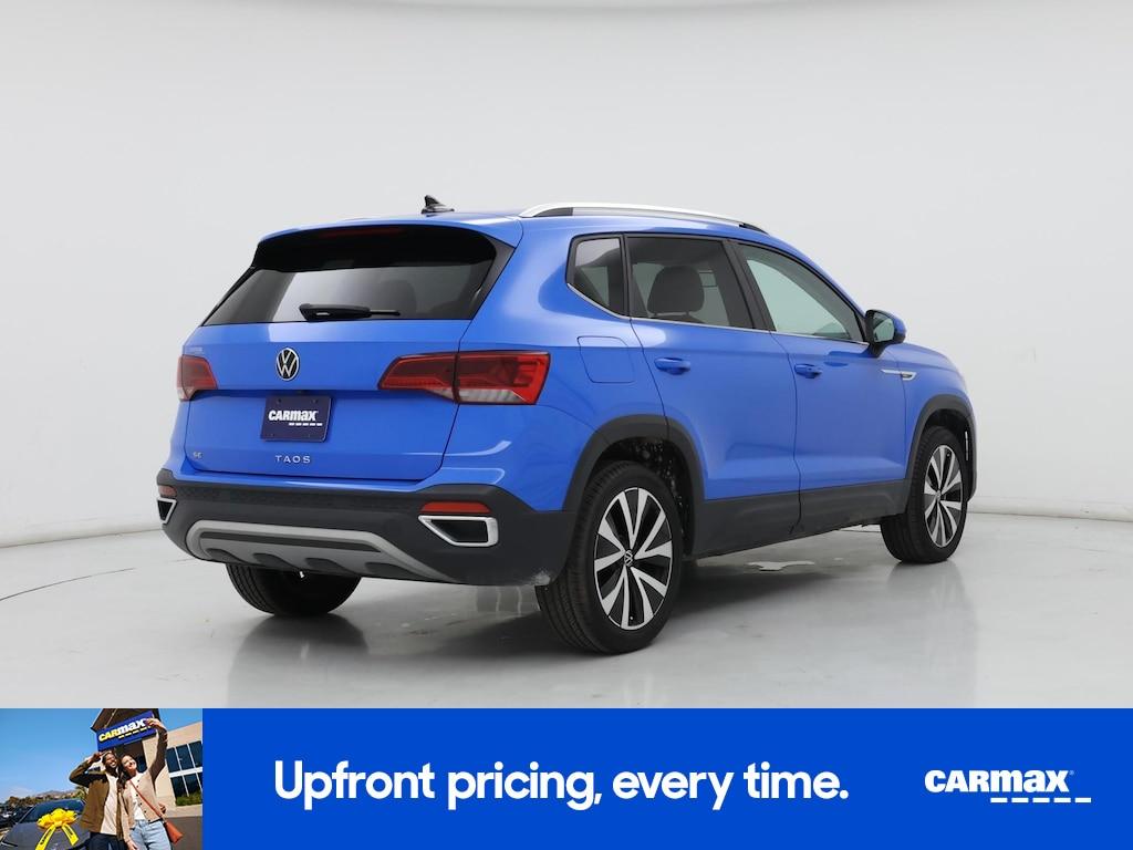 used 2022 Volkswagen Taos car, priced at $19,998