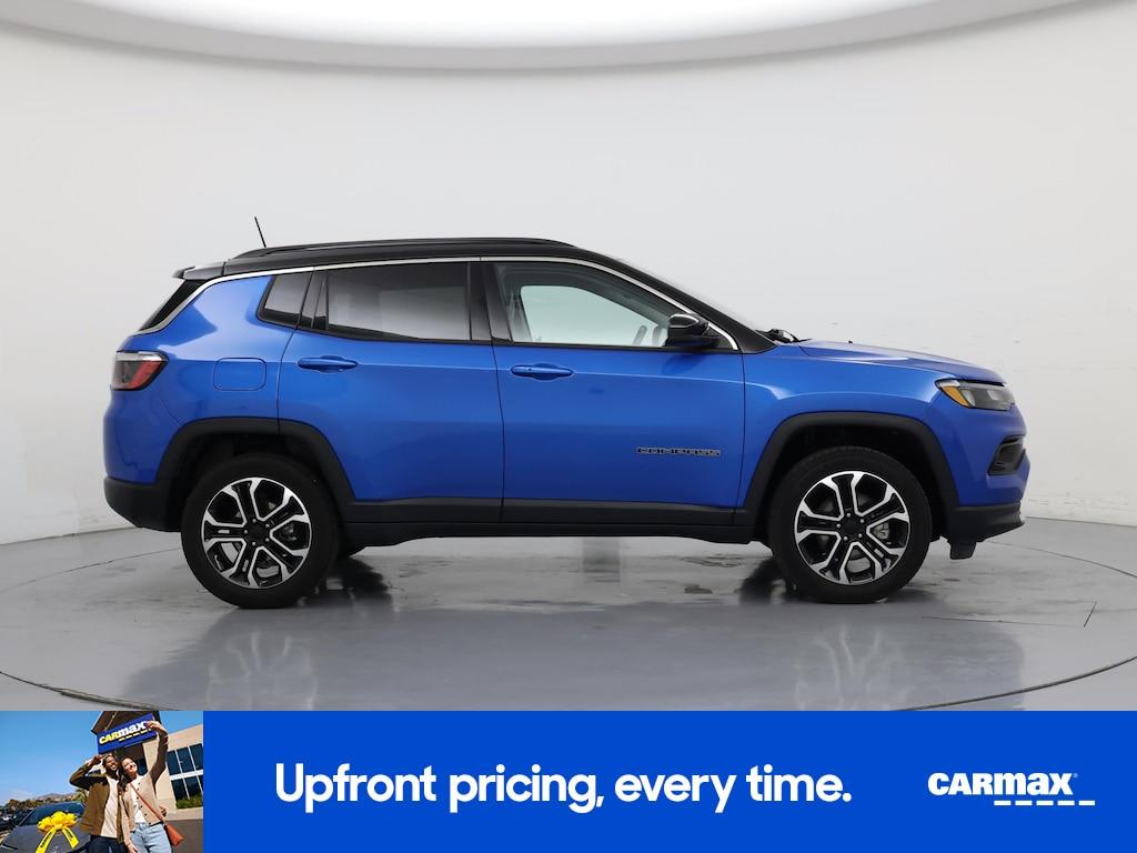 used 2022 Jeep Compass car, priced at $23,998