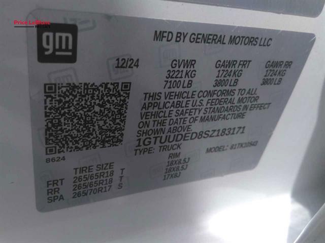 used 2025 GMC Sierra 1500 car, priced at $44,352