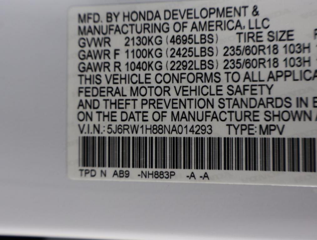 used 2022 Honda CR-V car, priced at $25,033