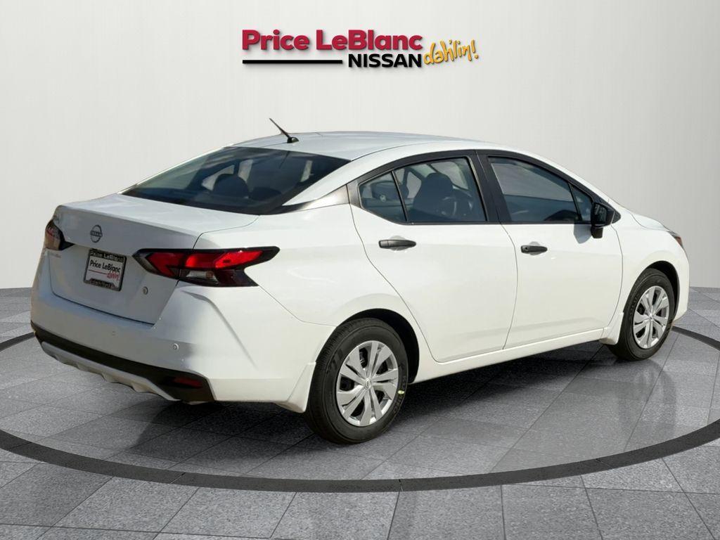 new 2025 Nissan Versa car, priced at $18,490