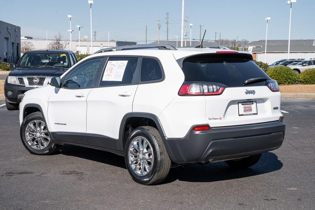 used 2020 Jeep Cherokee car, priced at $12,362
