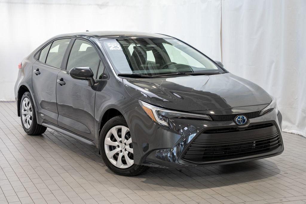 used 2023 Toyota Corolla Hybrid car, priced at $21,233