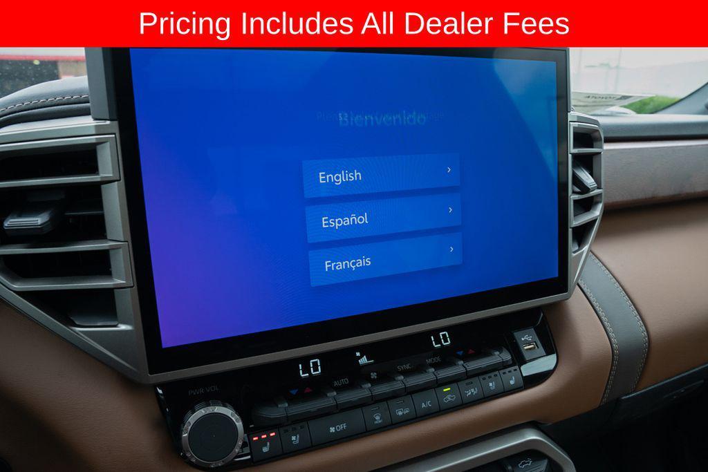 new 2026 Toyota Tundra Hybrid car, priced at $73,547