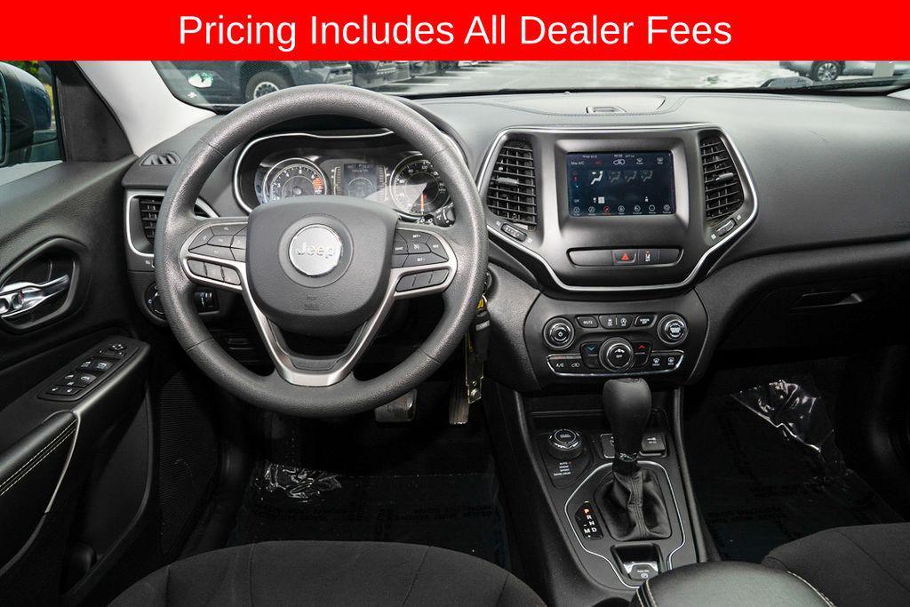 used 2021 Jeep Cherokee car, priced at $15,761