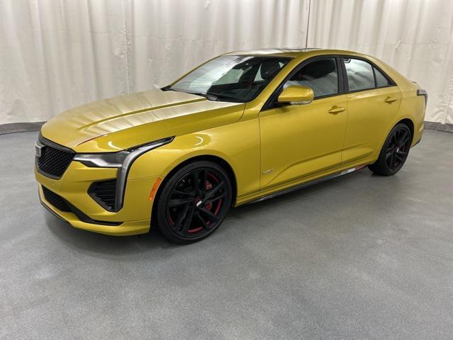 used 2024 Cadillac CT4-V car, priced at $44,444