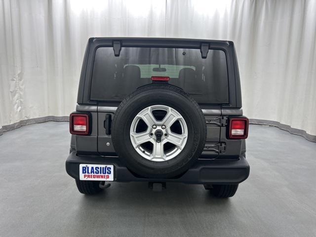 used 2020 Jeep Wrangler car, priced at $20,255