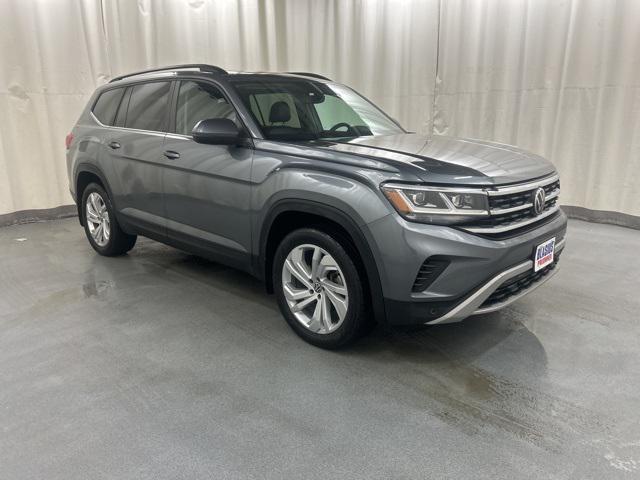 used 2021 Volkswagen Atlas car, priced at $18,644