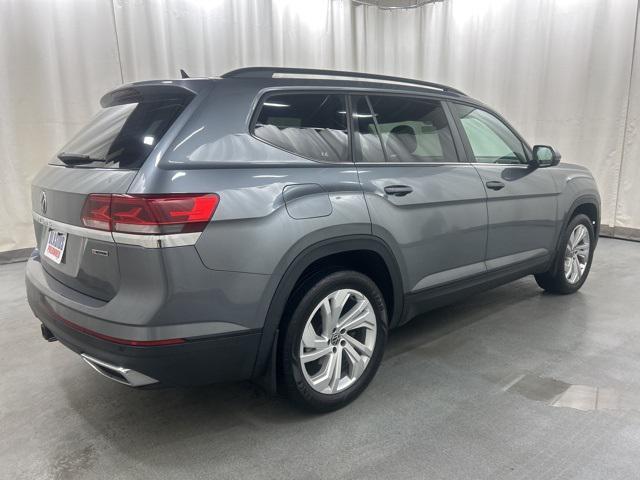 used 2021 Volkswagen Atlas car, priced at $18,644