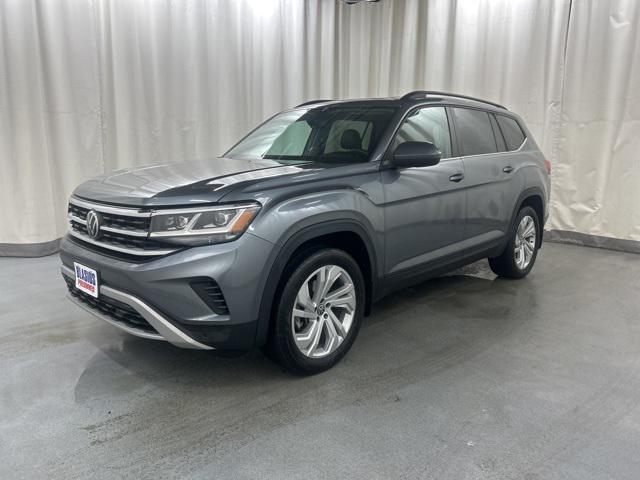 used 2021 Volkswagen Atlas car, priced at $18,644