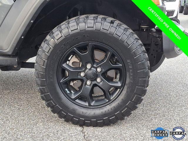 used 2021 Jeep Wrangler Unlimited car, priced at $31,507