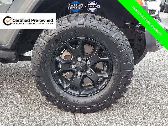 used 2021 Jeep Wrangler Unlimited car, priced at $29,887