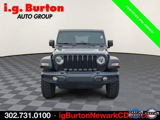 used 2021 Jeep Wrangler Unlimited car, priced at $31,507