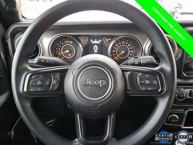 used 2021 Jeep Wrangler Unlimited car, priced at $31,507