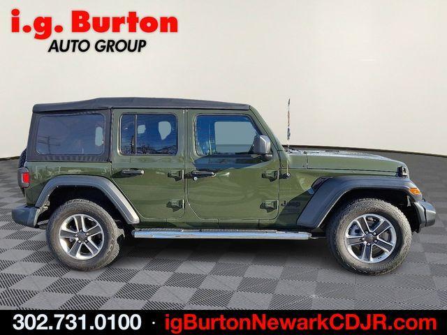 used 2021 Jeep Wrangler Unlimited car, priced at $29,944