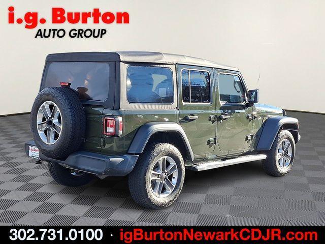 used 2021 Jeep Wrangler Unlimited car, priced at $29,944