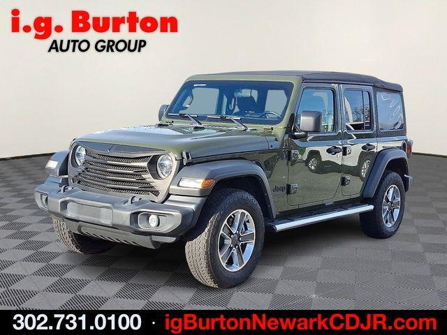 used 2021 Jeep Wrangler Unlimited car, priced at $29,944