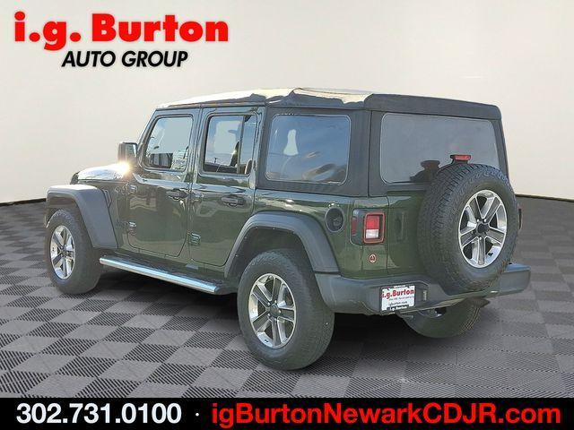 used 2021 Jeep Wrangler Unlimited car, priced at $29,944