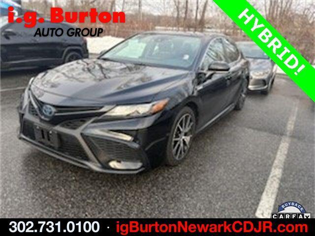 used 2021 Toyota Camry Hybrid car, priced at $19,901