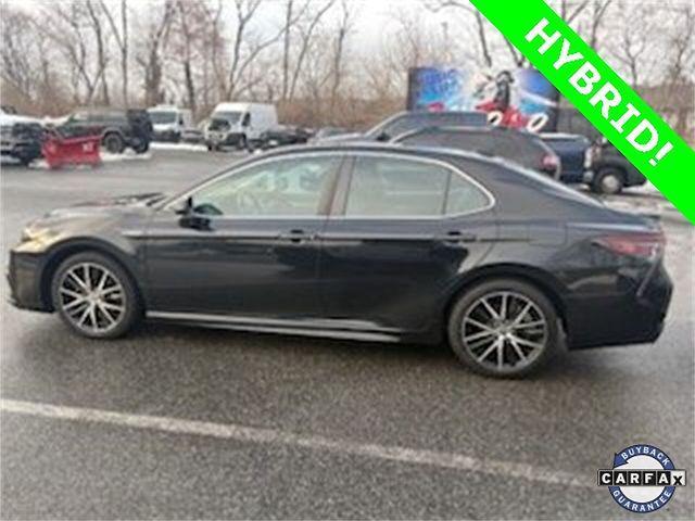 used 2021 Toyota Camry Hybrid car, priced at $19,901